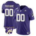 Washington Huskies Limited Custom Jersey - Huskies Logo Patch