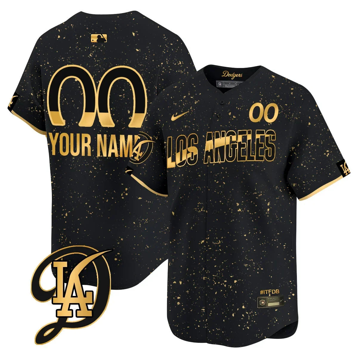 Dodgers 2024 City Connect Limited Custom Jersey - All Stitched