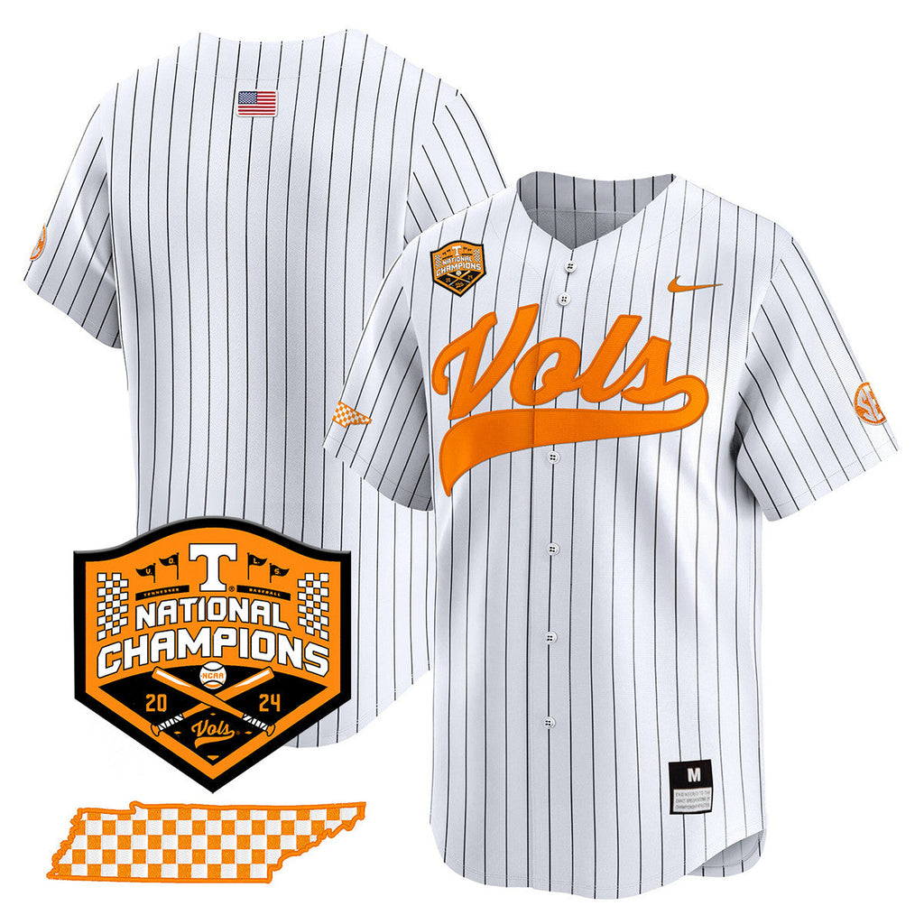 Women's Tennessee Volunteers 2024 National Champions Vapor Premier Limited Jersey - All Stitched