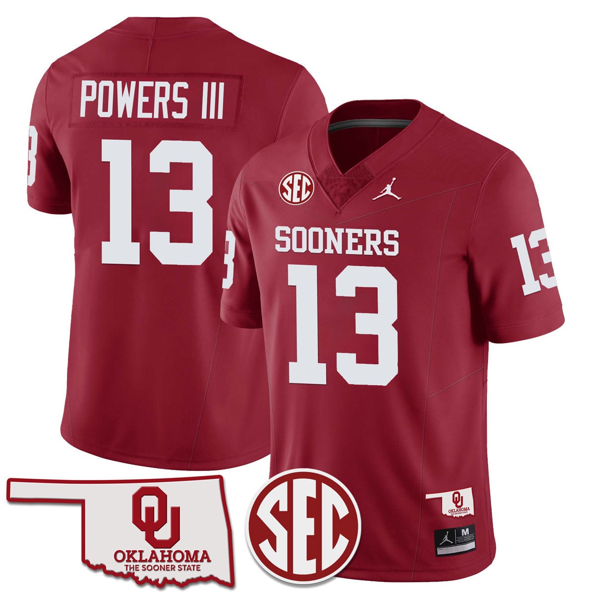Women's Oklahoma Sooners 2024 Limited Jersey - SEC Patch - All Stitched