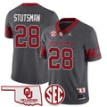 Women's Oklahoma Sooners 2024 Limited Jersey - SEC Patch - All Stitched