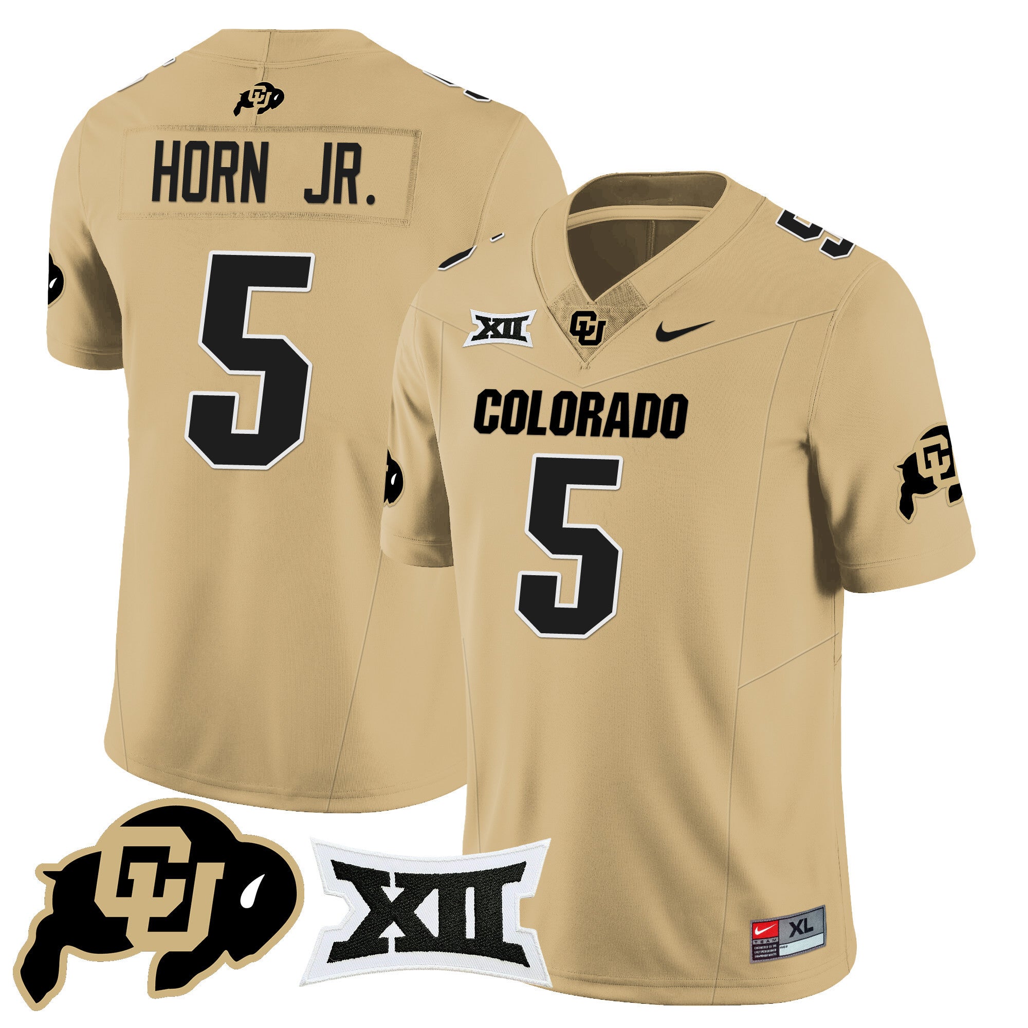 Men's Colorado Buffaloes 2024 Vapor Limited Jersey N1 - All Stitched