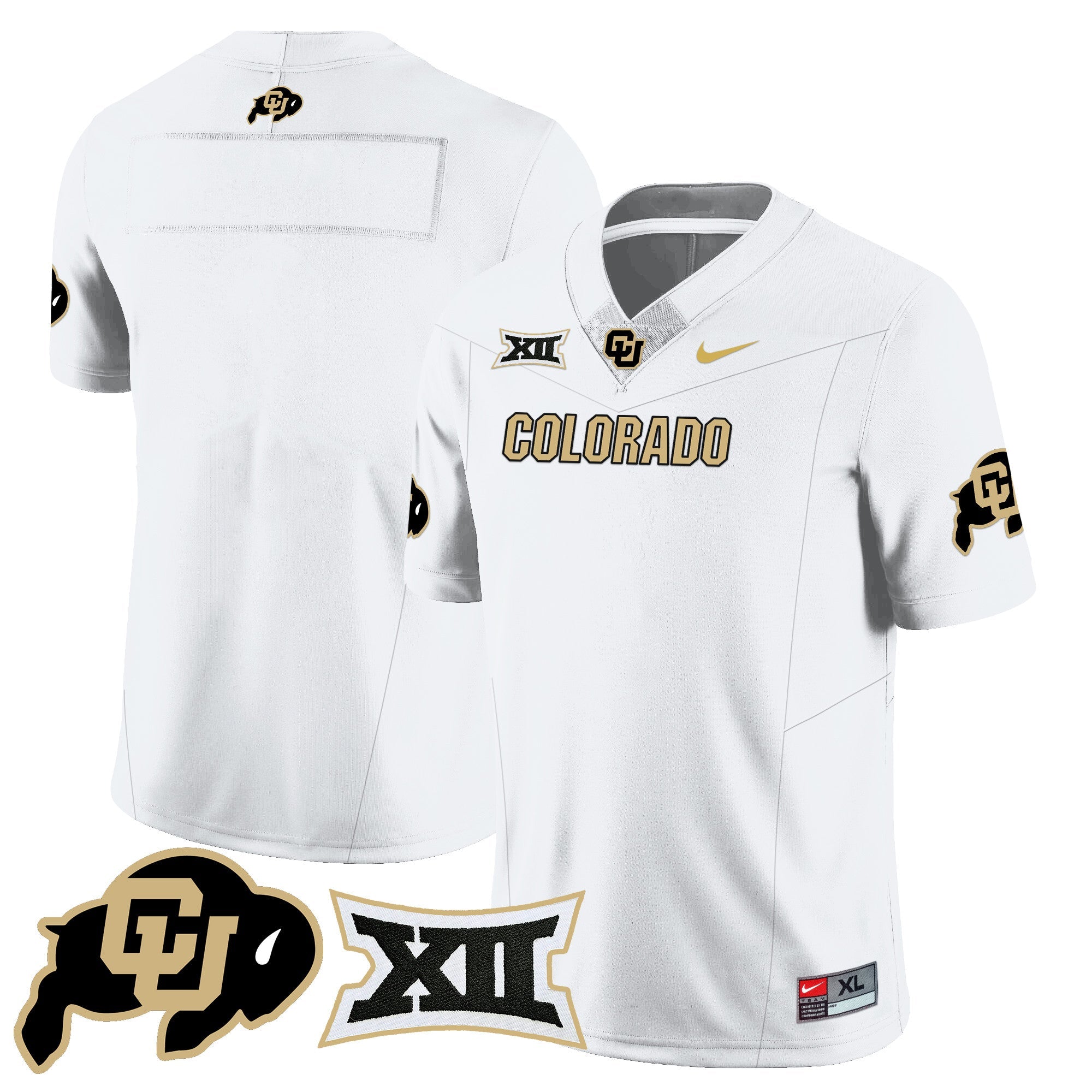 Men's Colorado Buffaloes 2024 Vapor Limited Jersey N1 - All Stitched