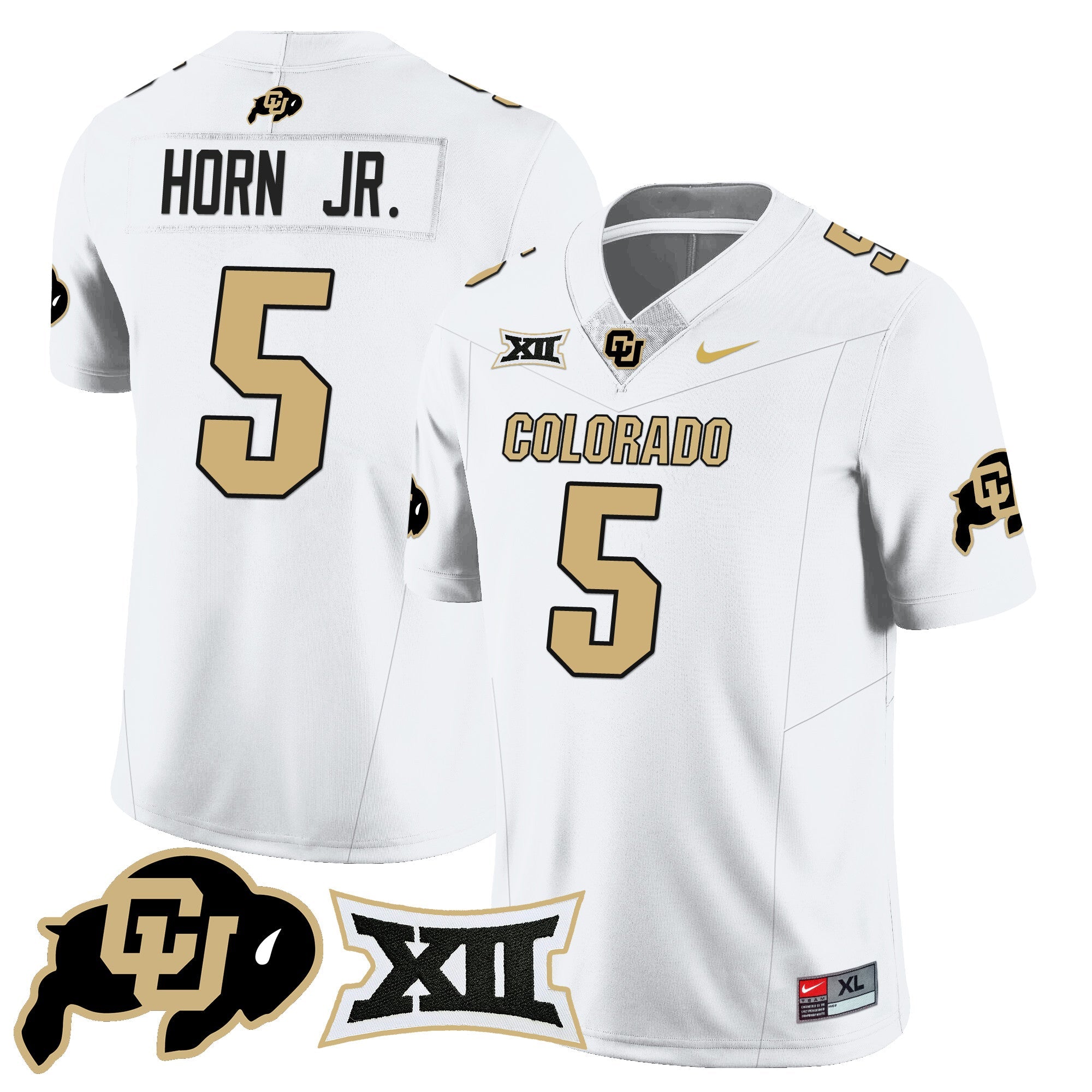 Men's Colorado Buffaloes 2024 Vapor Limited Jersey N1 - All Stitched
