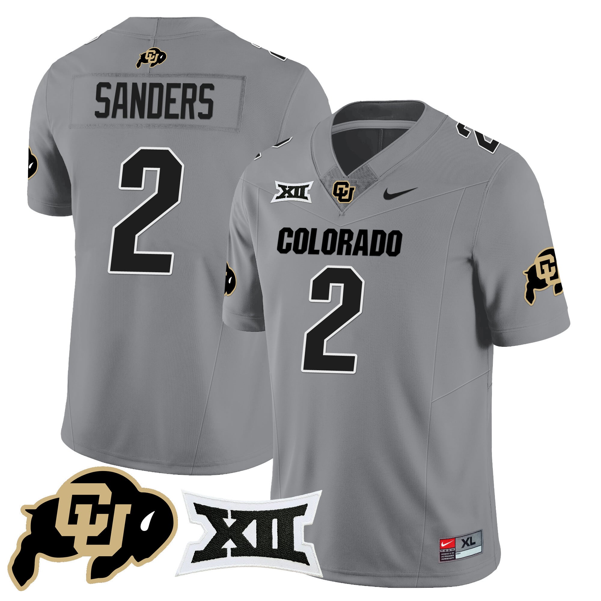 Men's Colorado Buffaloes 2024 Vapor Limited Jersey N1 - All Stitched