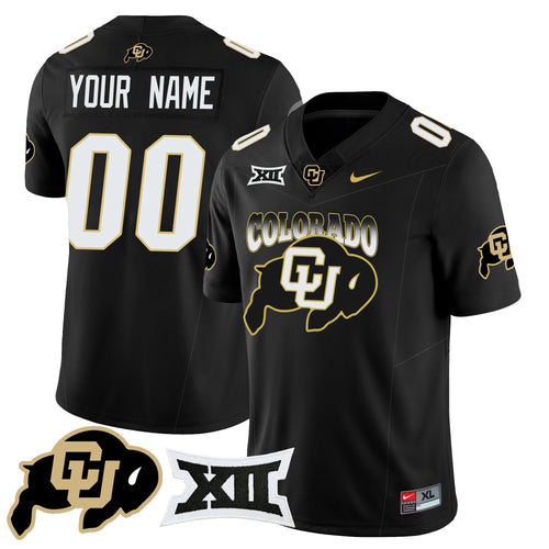 Custom Colorado Buffaloes 2024 Vapor Limited Jersey N2 - All Stitched