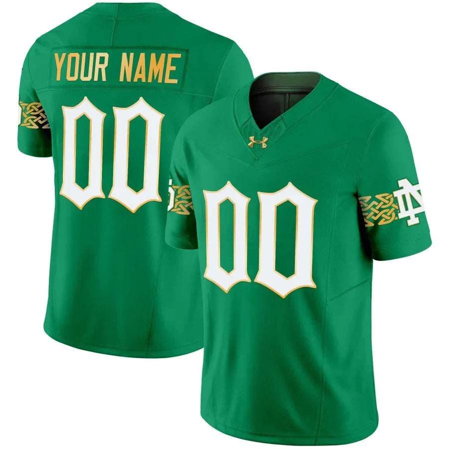 Notre Dame Fighting Irish 2024 Vapor Limited Custom Jersey V2 - All Stitched