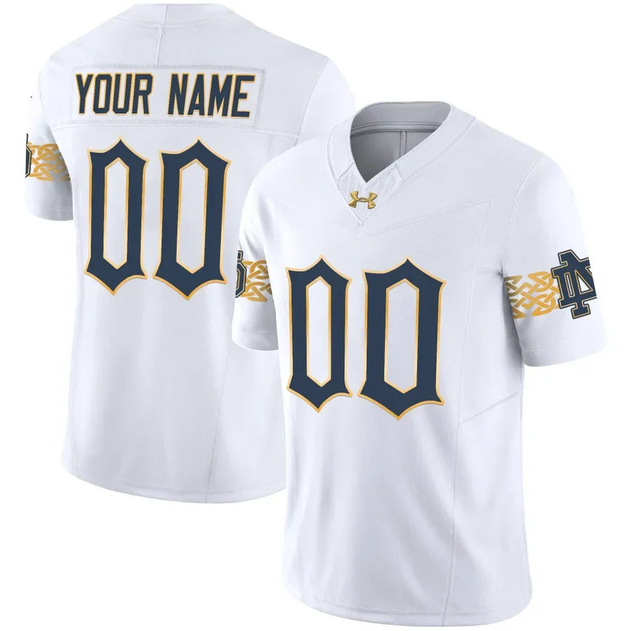 Notre Dame Fighting Irish 2024 Vapor Limited Custom Jersey V2 - All Stitched