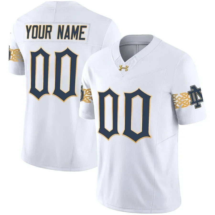 Notre Dame Fighting Irish 2024 Vapor Limited Custom Jersey V2 - All Stitched