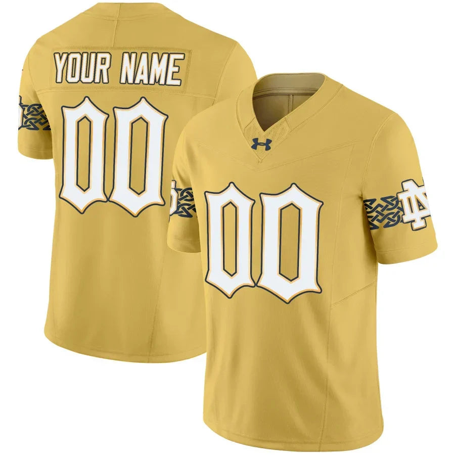 Notre Dame Fighting Irish 2024 Vapor Limited Custom Jersey V2 - All Stitched
