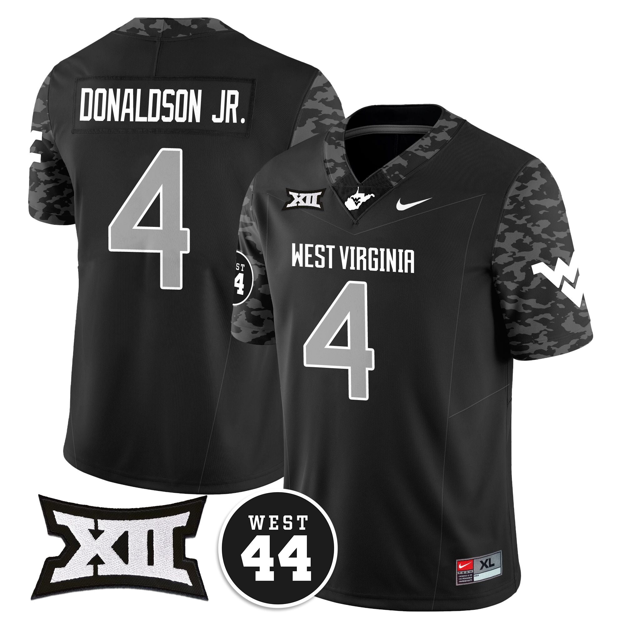 Women's West Virginia Mountaineers 2024 Vapor Limited Jersey - All Stitched - Honor Jerry West