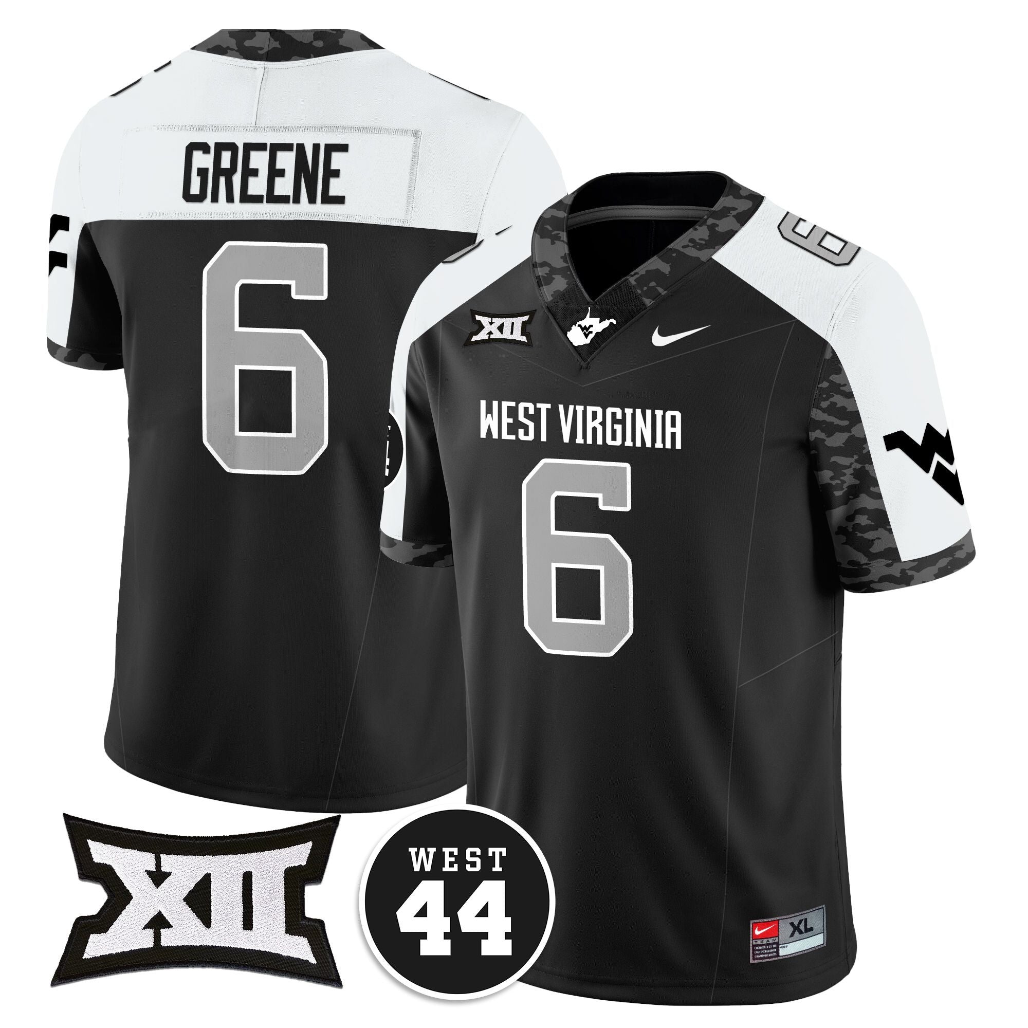 Women's West Virginia Mountaineers 2024 Vapor Limited Jersey - All Stitched - Honor Jerry West