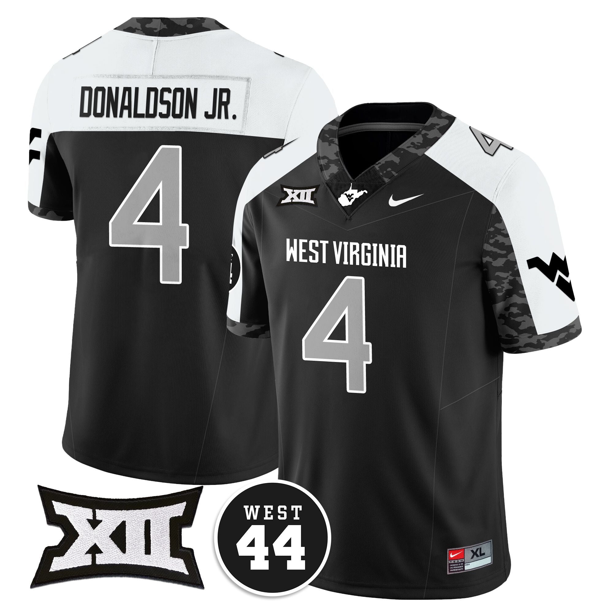 Women's West Virginia Mountaineers 2024 Vapor Limited Jersey - All Stitched - Honor Jerry West