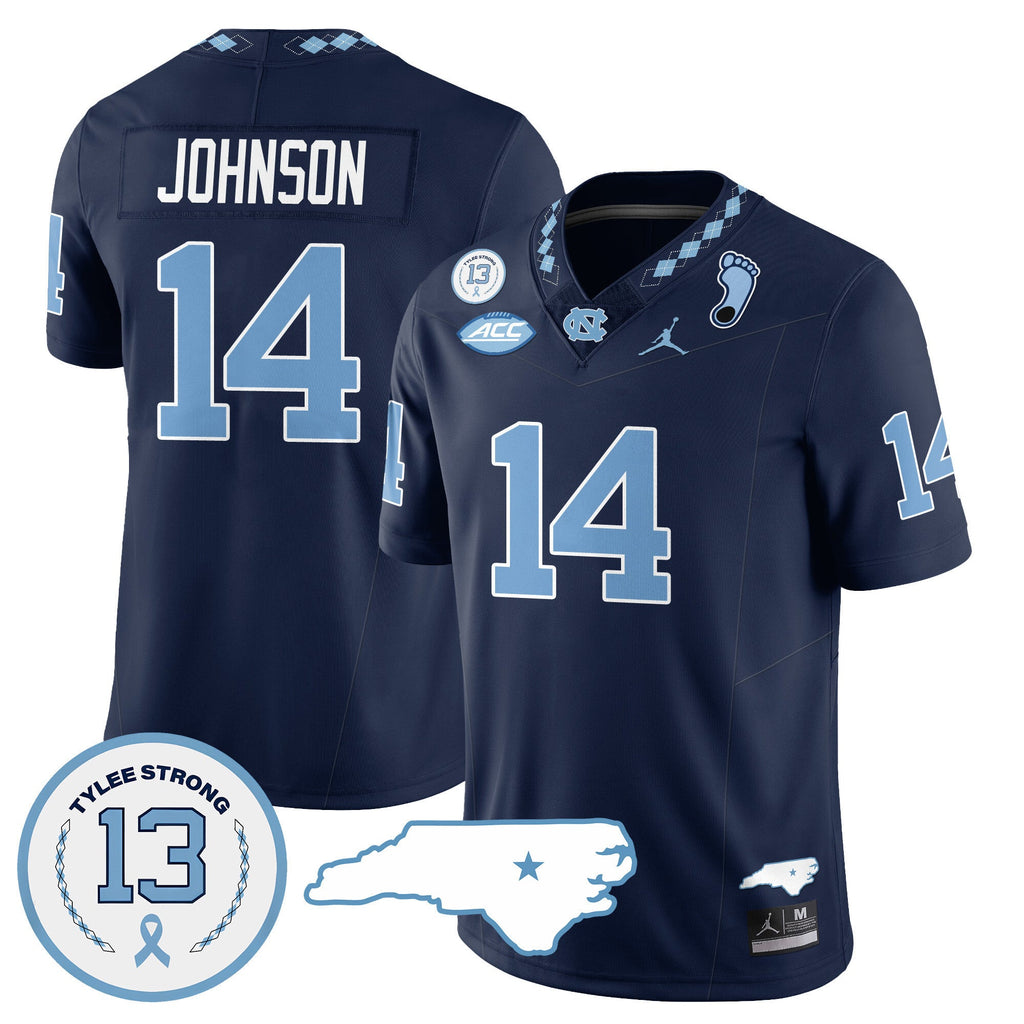 Men's North Carolina Tar Heels Football 2024 Vapor Jersey - All Stitched