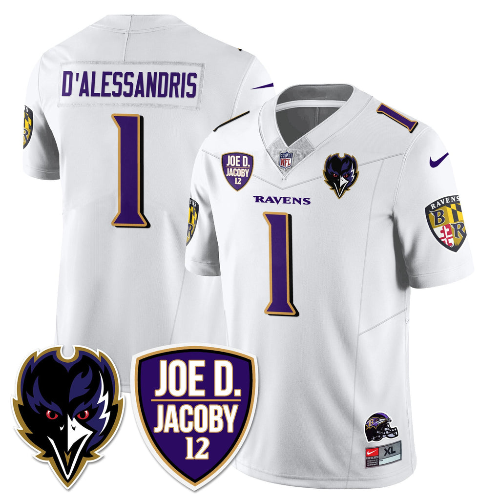 Men's Ravens Purple Rising 2024 Vapor Limited Jersey - All Stitched