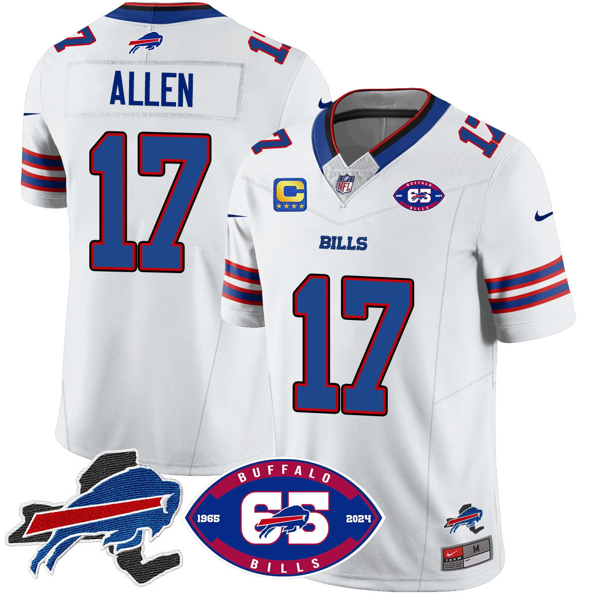 Men's Bills 1959 - 2024 - The Bills Jersey - All Stitched