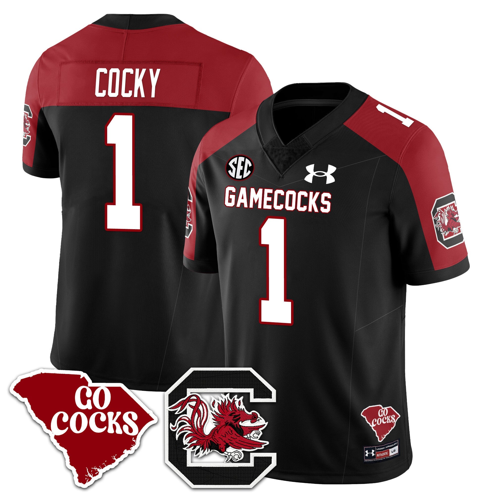 Men's Gamecocks 2024 Vapor Limited Jersey - All Stitched
