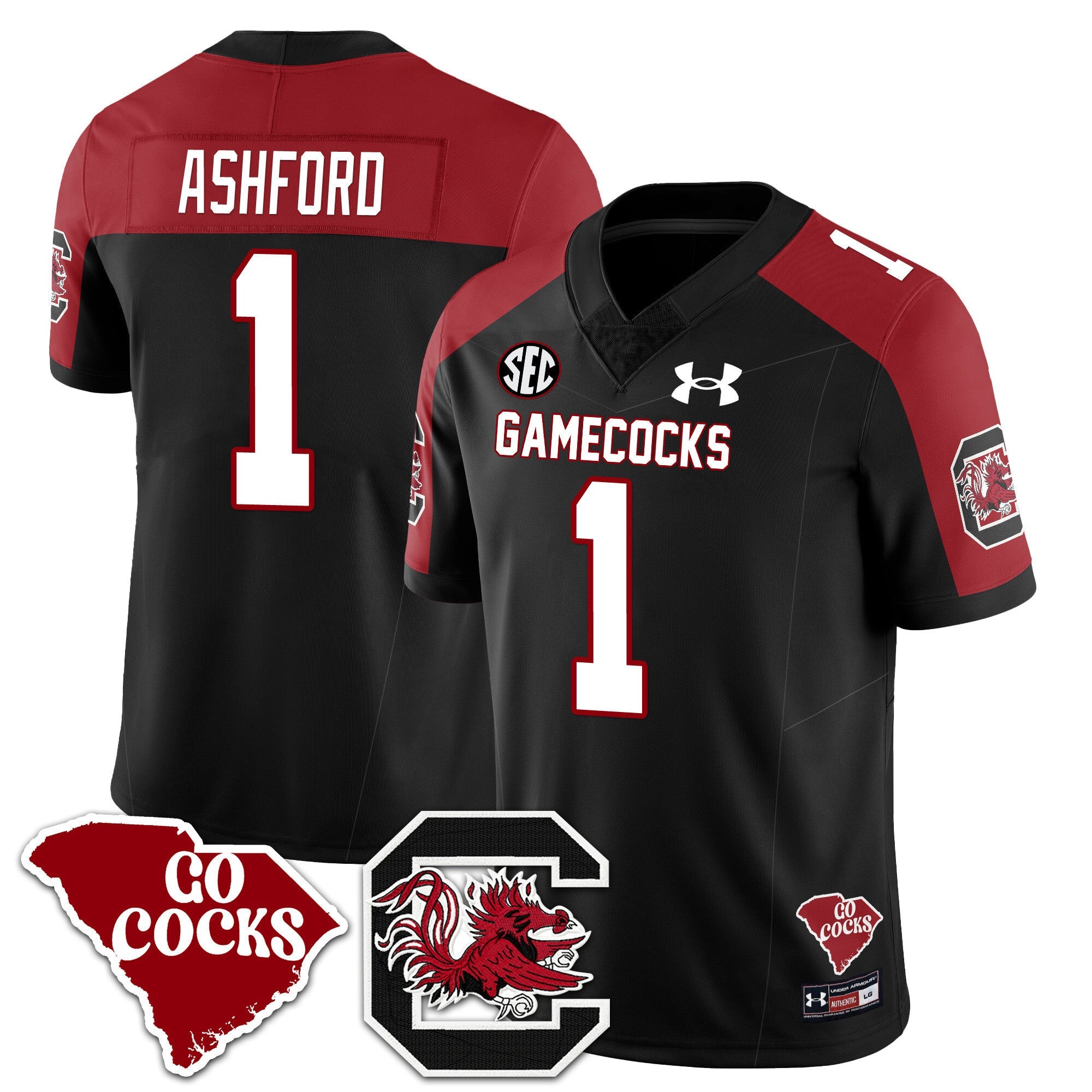 Men's Gamecocks 2024 Vapor Limited Jersey - All Stitched