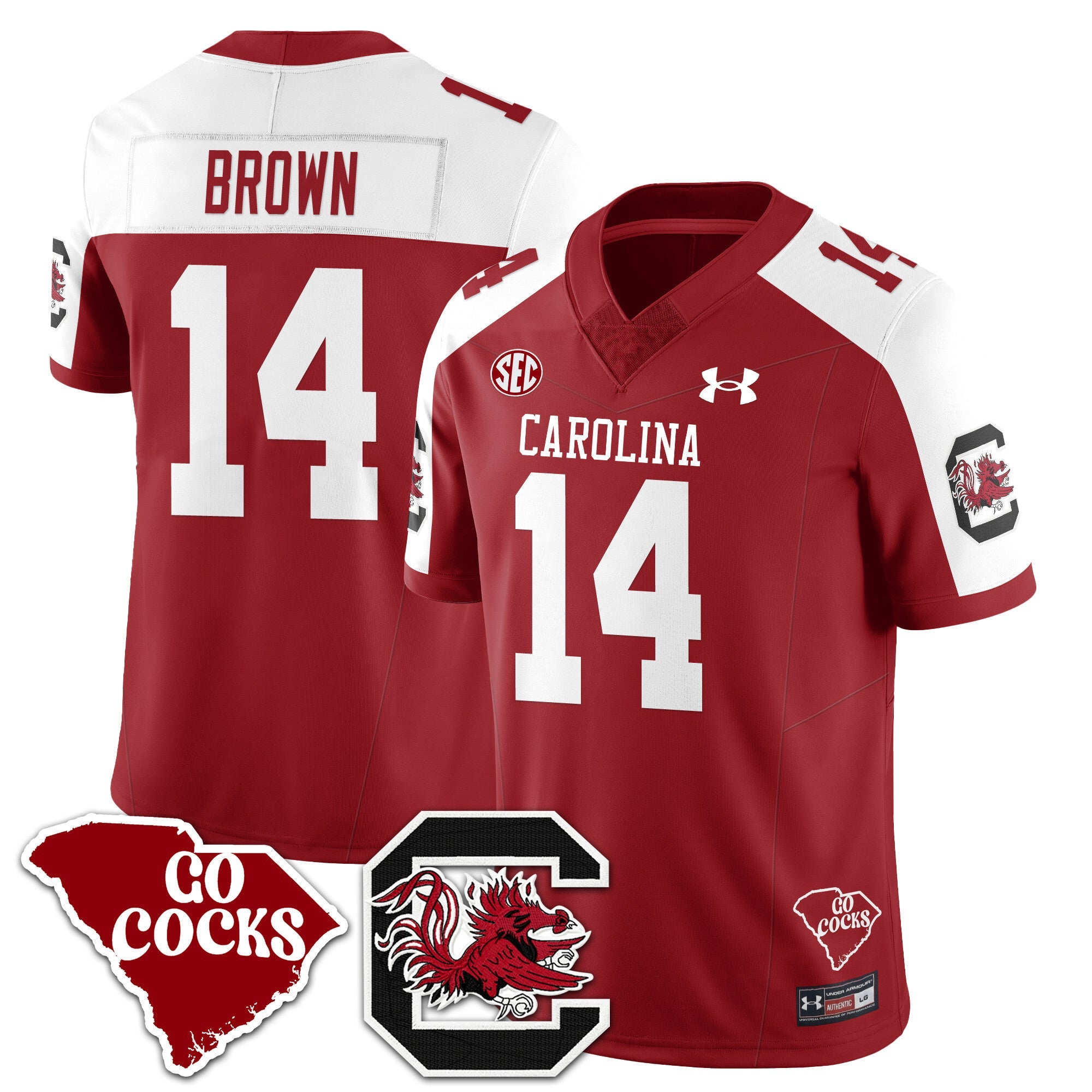 Men's Gamecocks 2024 Vapor Limited Jersey - All Stitched
