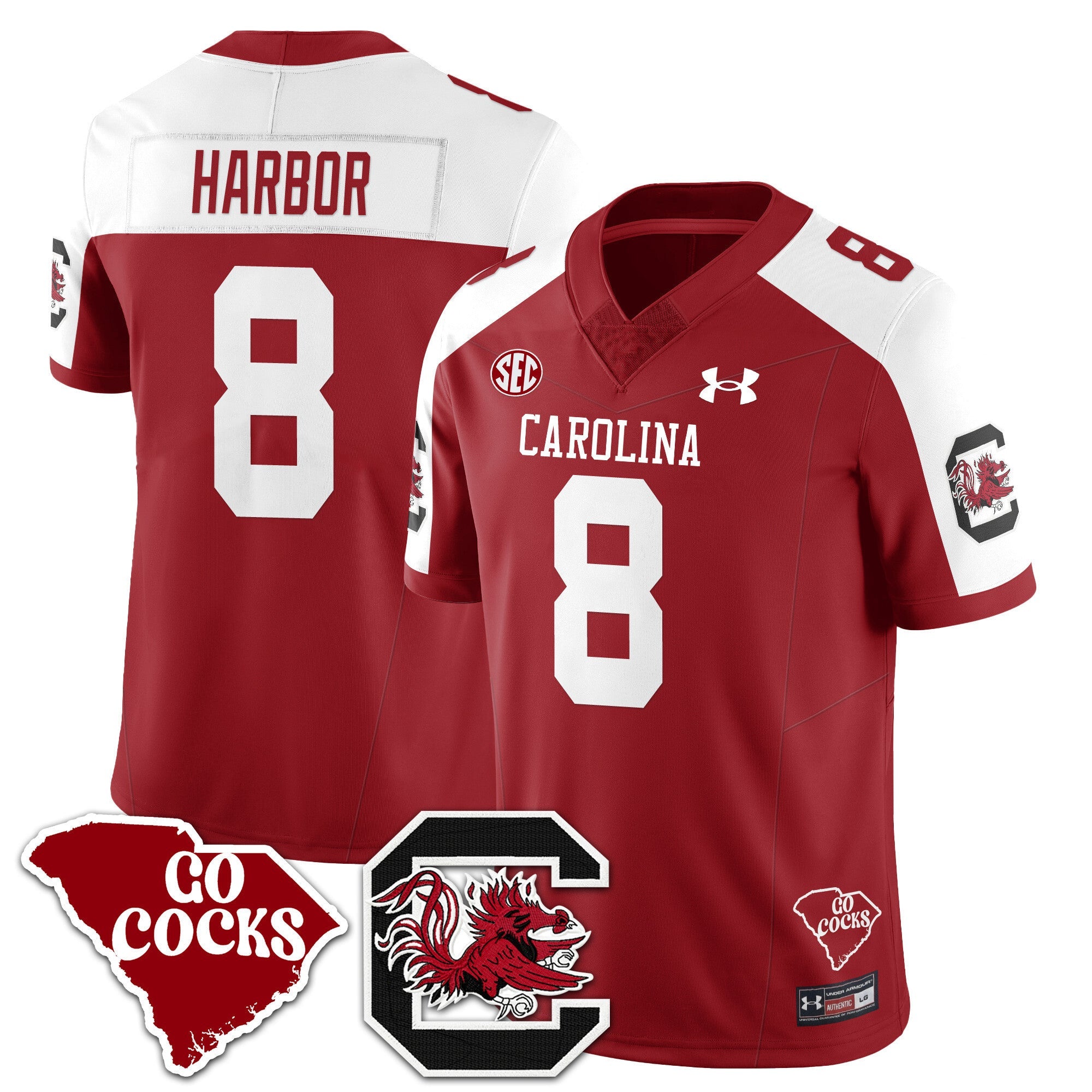 Men's Gamecocks 2024 Vapor Limited Jersey - All Stitched