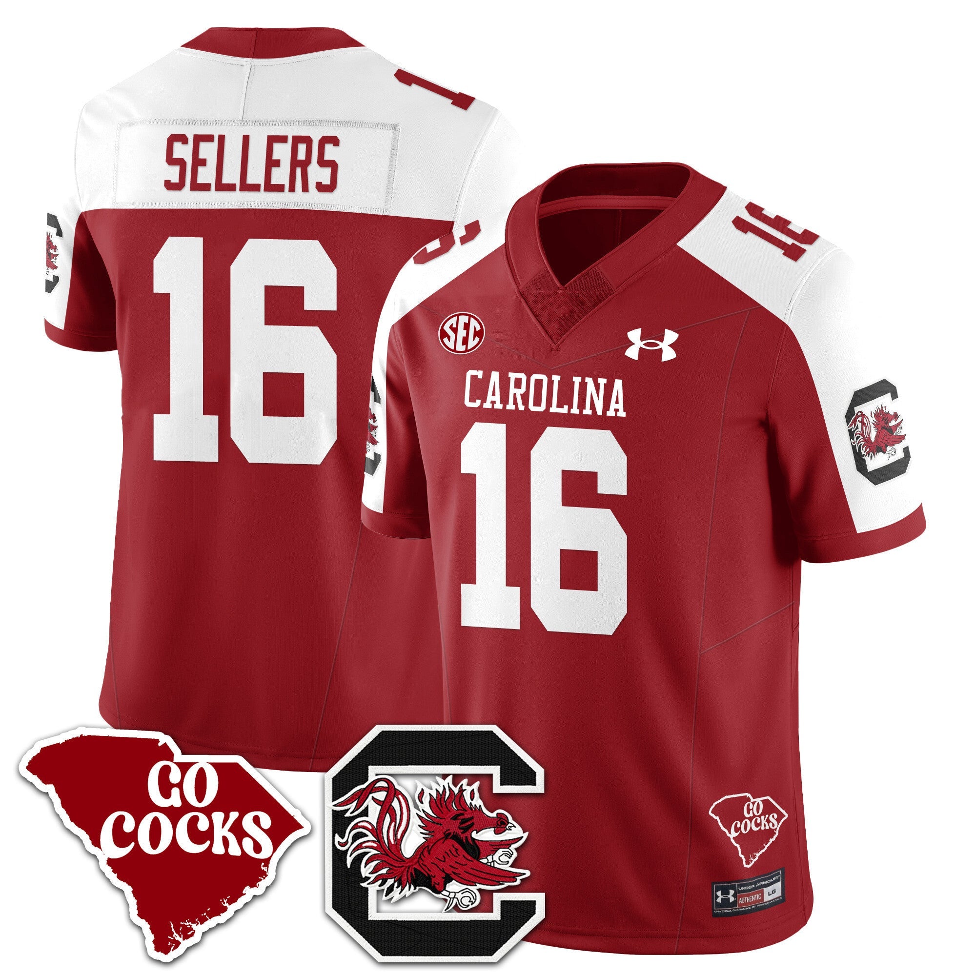 Men's Gamecocks 2024 Vapor Limited Jersey - All Stitched