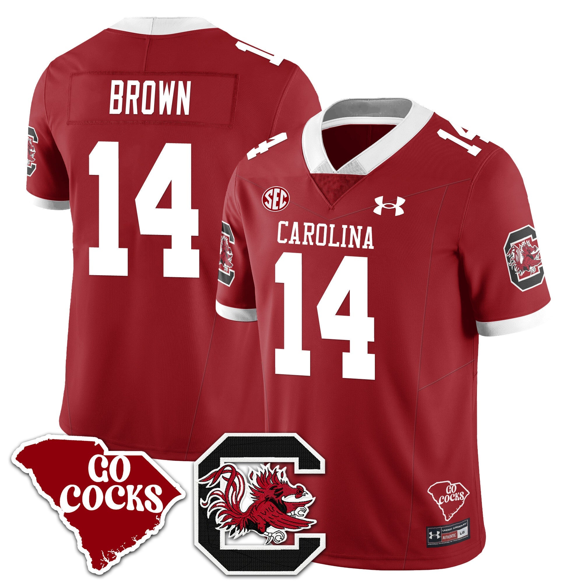 Men's Gamecocks 2024 Vapor Limited Jersey - All Stitched