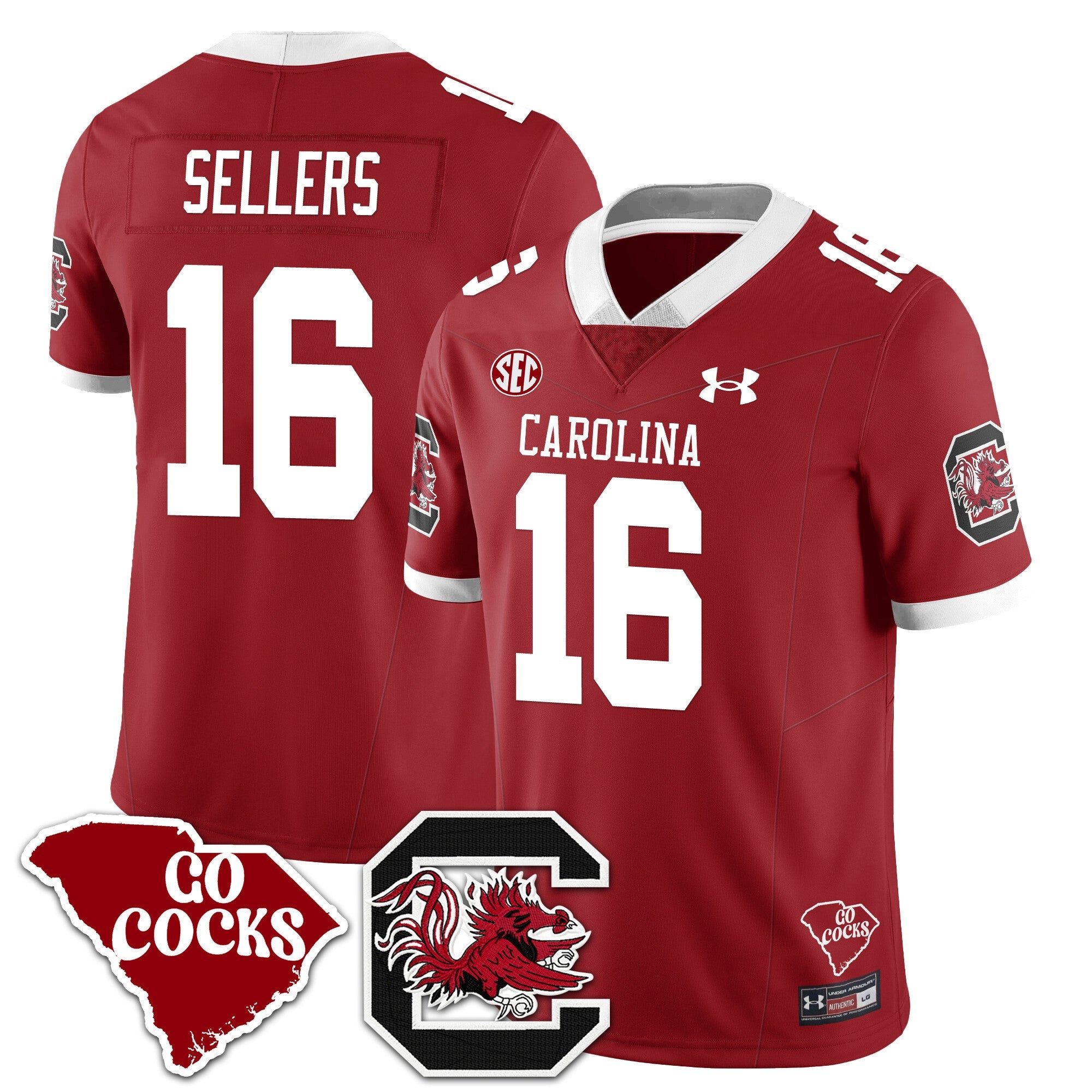 Men's Gamecocks 2024 Vapor Limited Jersey - All Stitched