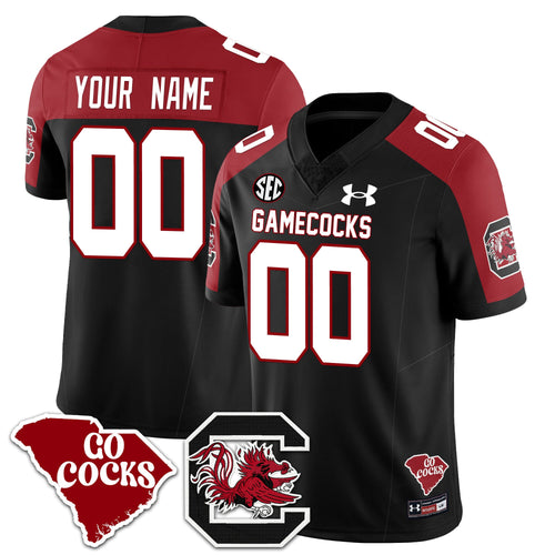 Custom Gender/Name Gamecocks 2024 Vapor Limited Jersey - All Stitched