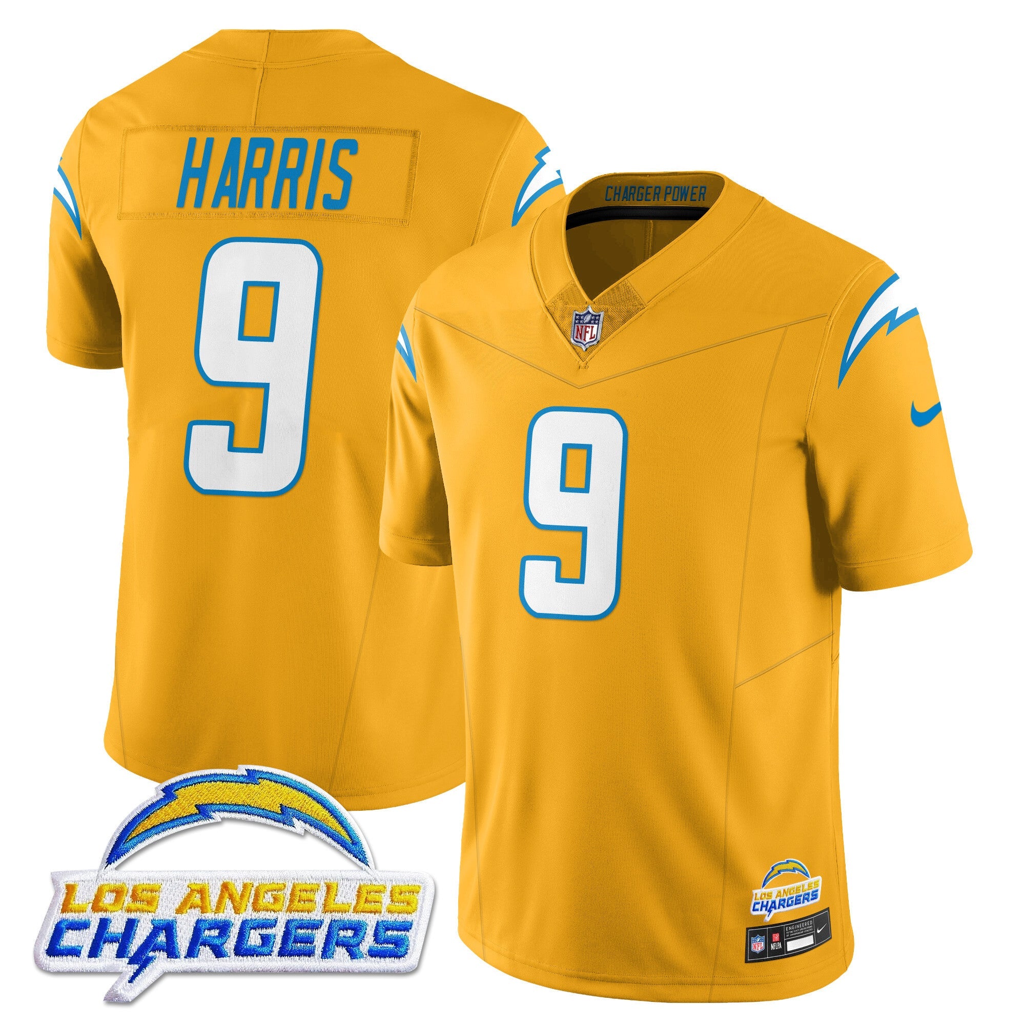 Women's Los Angeles Chargers Alternate 2025 Jersey - All Stitched