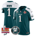 Men's Philadelphia Eagles Super Bowl LIX Champions Jersey V2 - All Stitched