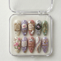 Maisie Peters Handmade Press On Nails | Reusable 3D Nail Set