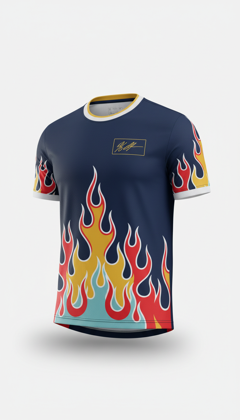 Limited-edition jersey with signature patch