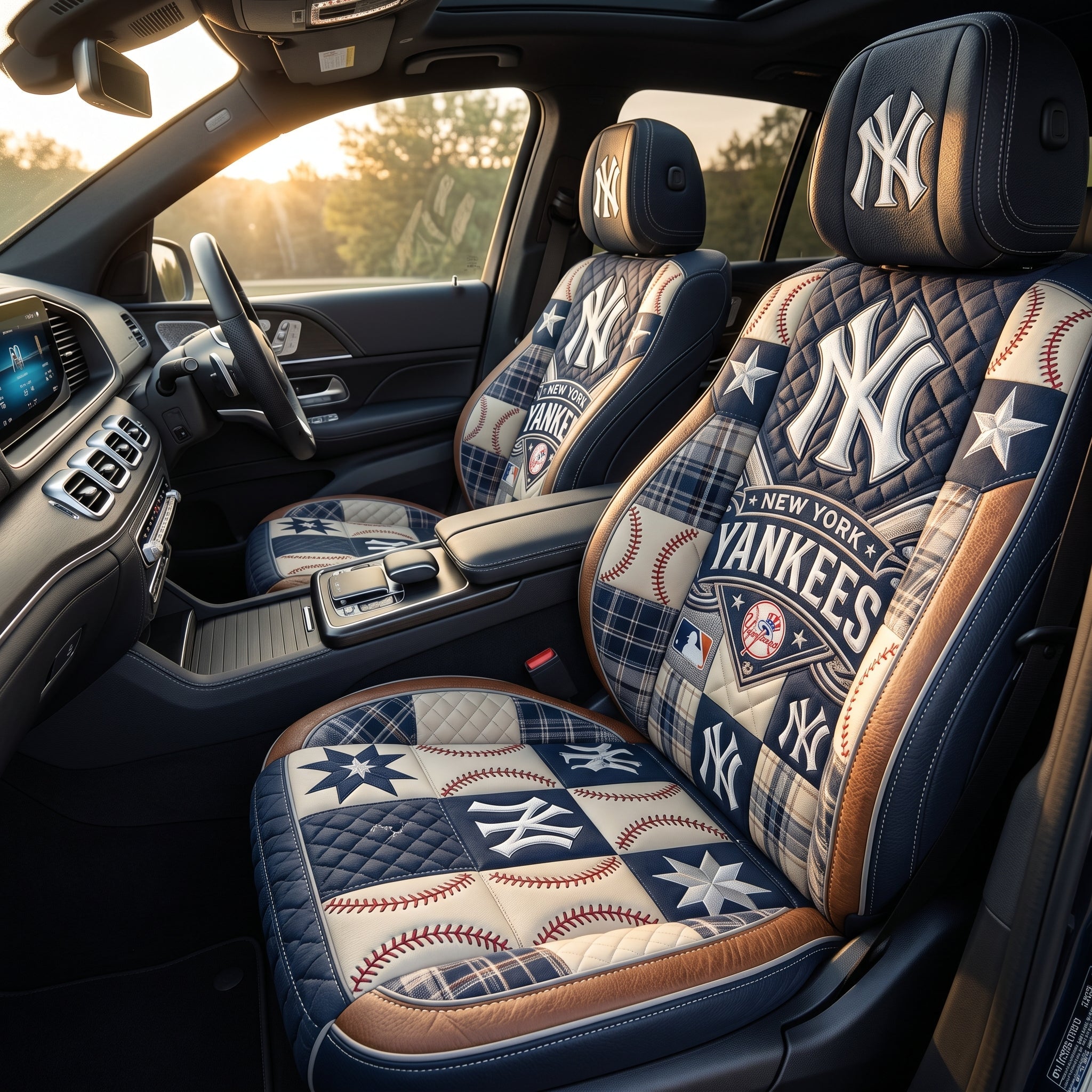 New York Yankees Car Seat Cover