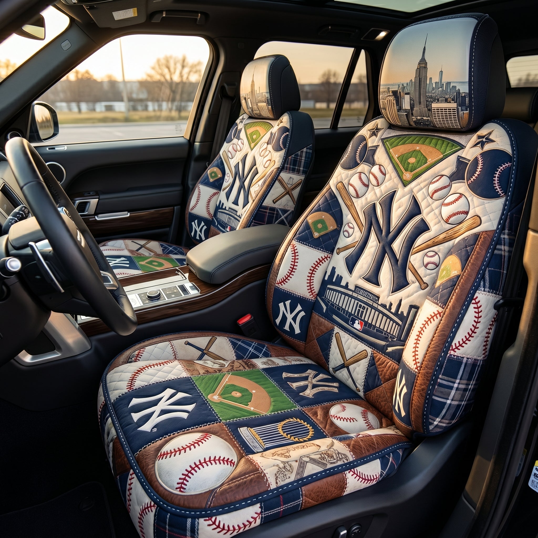 New York Yankees Car Seat Cover