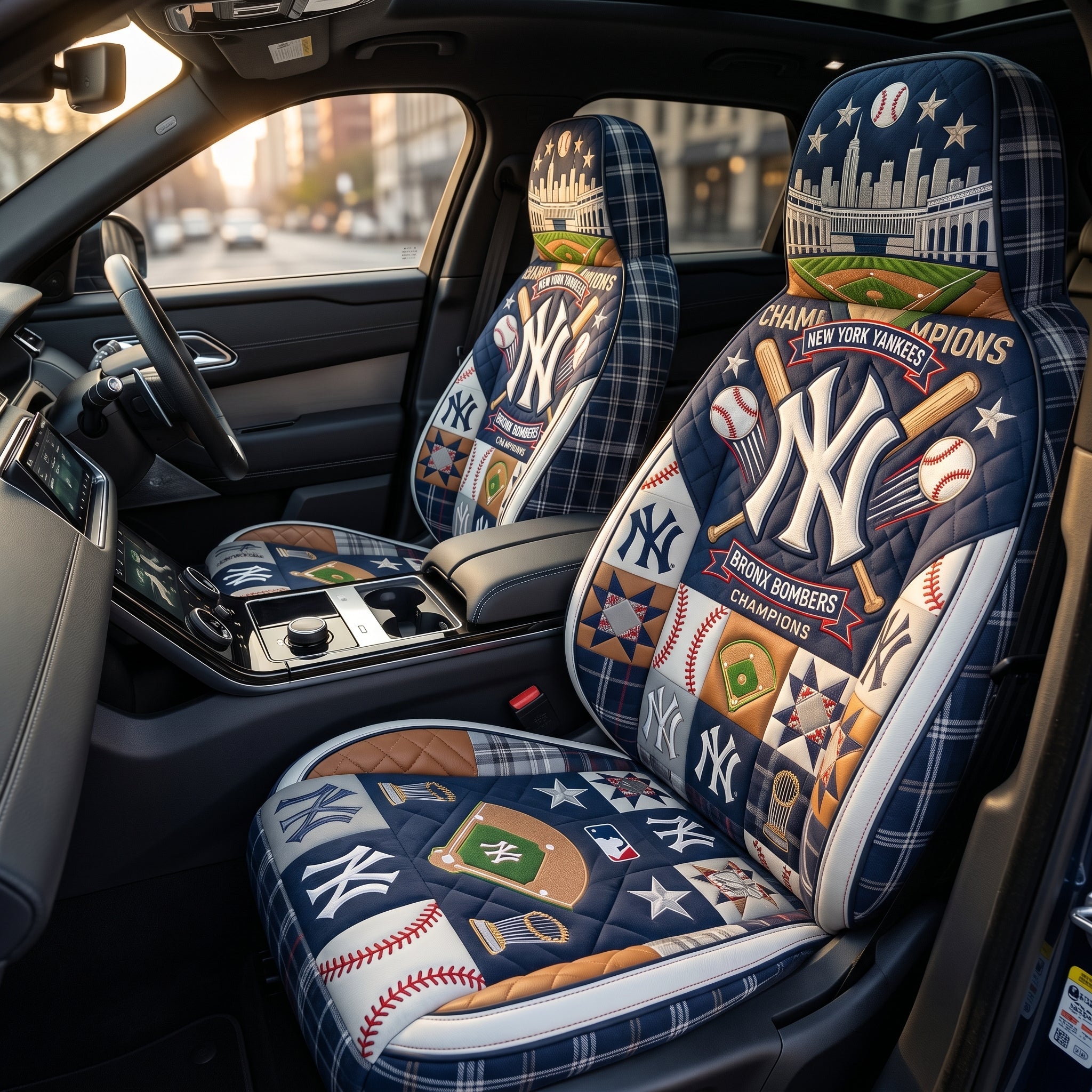 New York Yankees Car Seat Cover