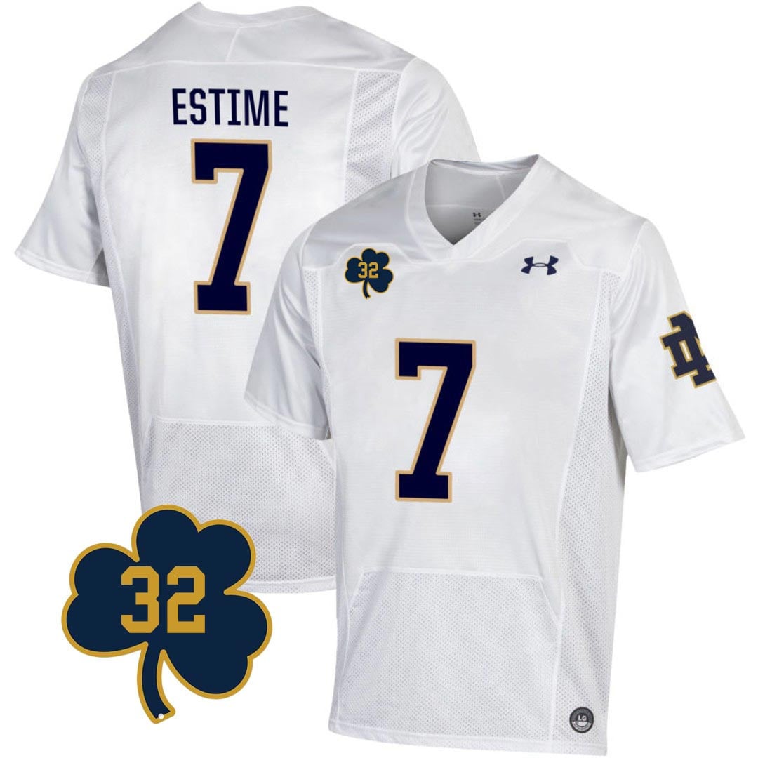 Women's Notre Dame Football Jersey - Johnny Lujack Patch