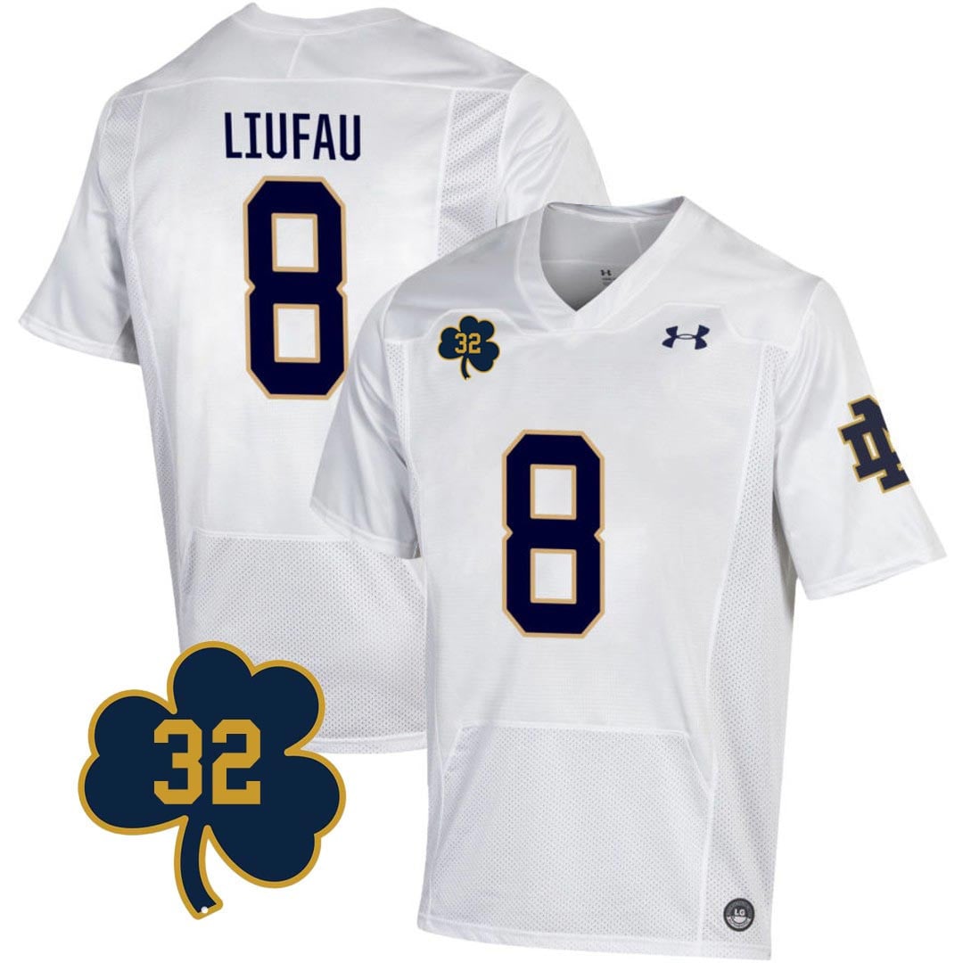 Women's Notre Dame Football Jersey - Johnny Lujack Patch