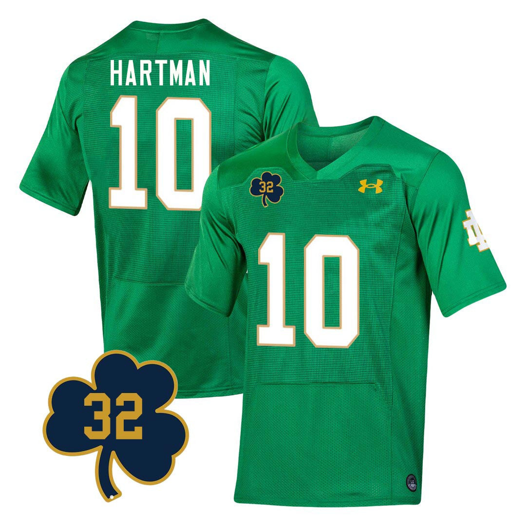 Women's Notre Dame Football Jersey - Johnny Lujack Patch