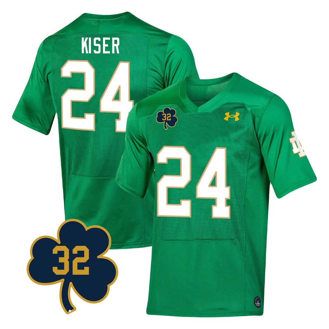 Women's Notre Dame Football Jersey - Johnny Lujack Patch
