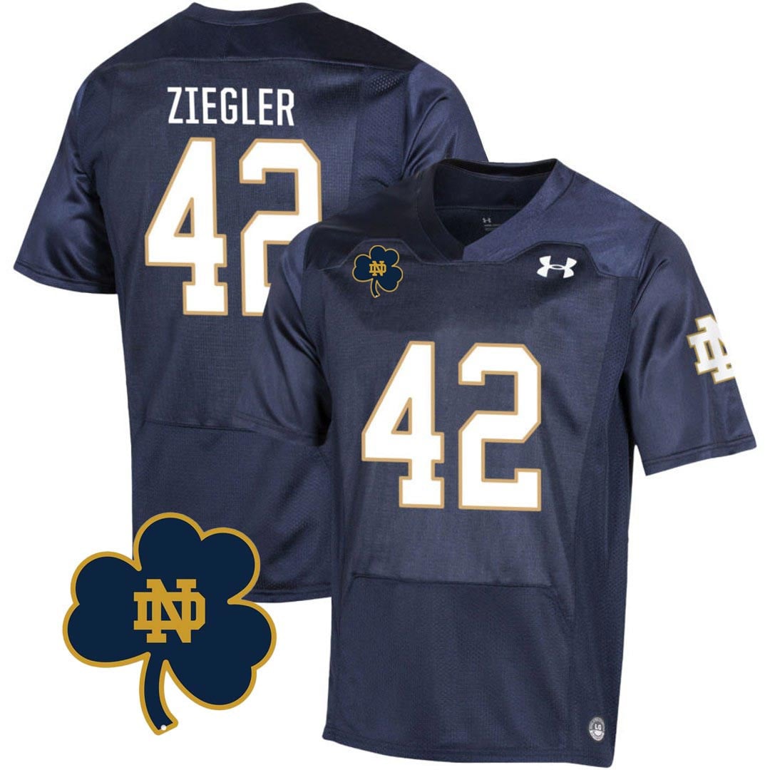 Youth's Notre Dame Football Jersey - Johnny Lujack Patch