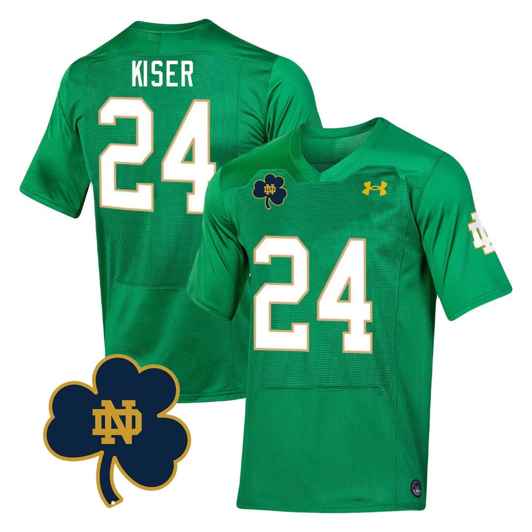 Youth's Notre Dame Football Jersey - Johnny Lujack Patch