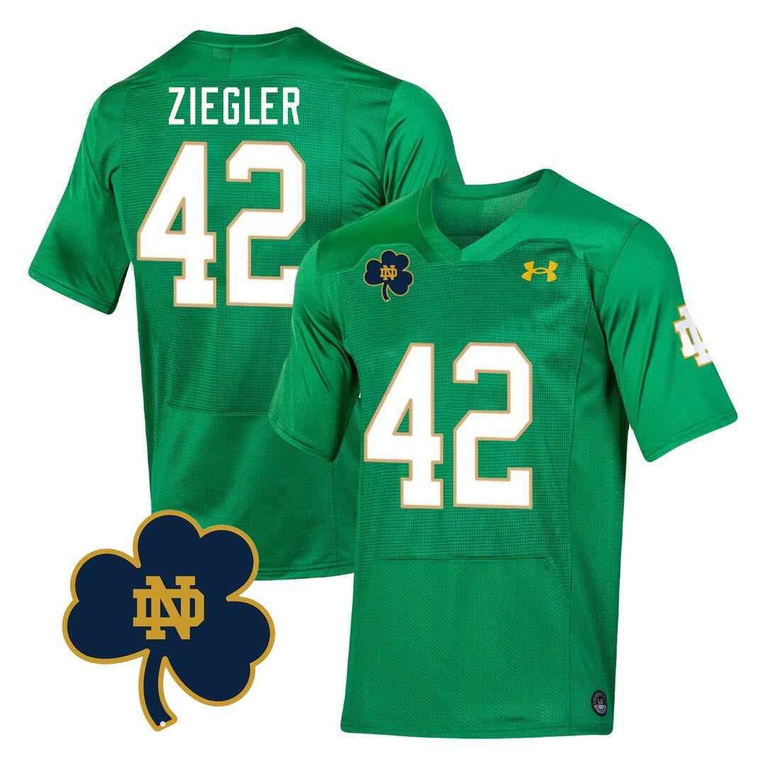 Women's Notre Dame Football Jersey - Johnny Lujack Patch