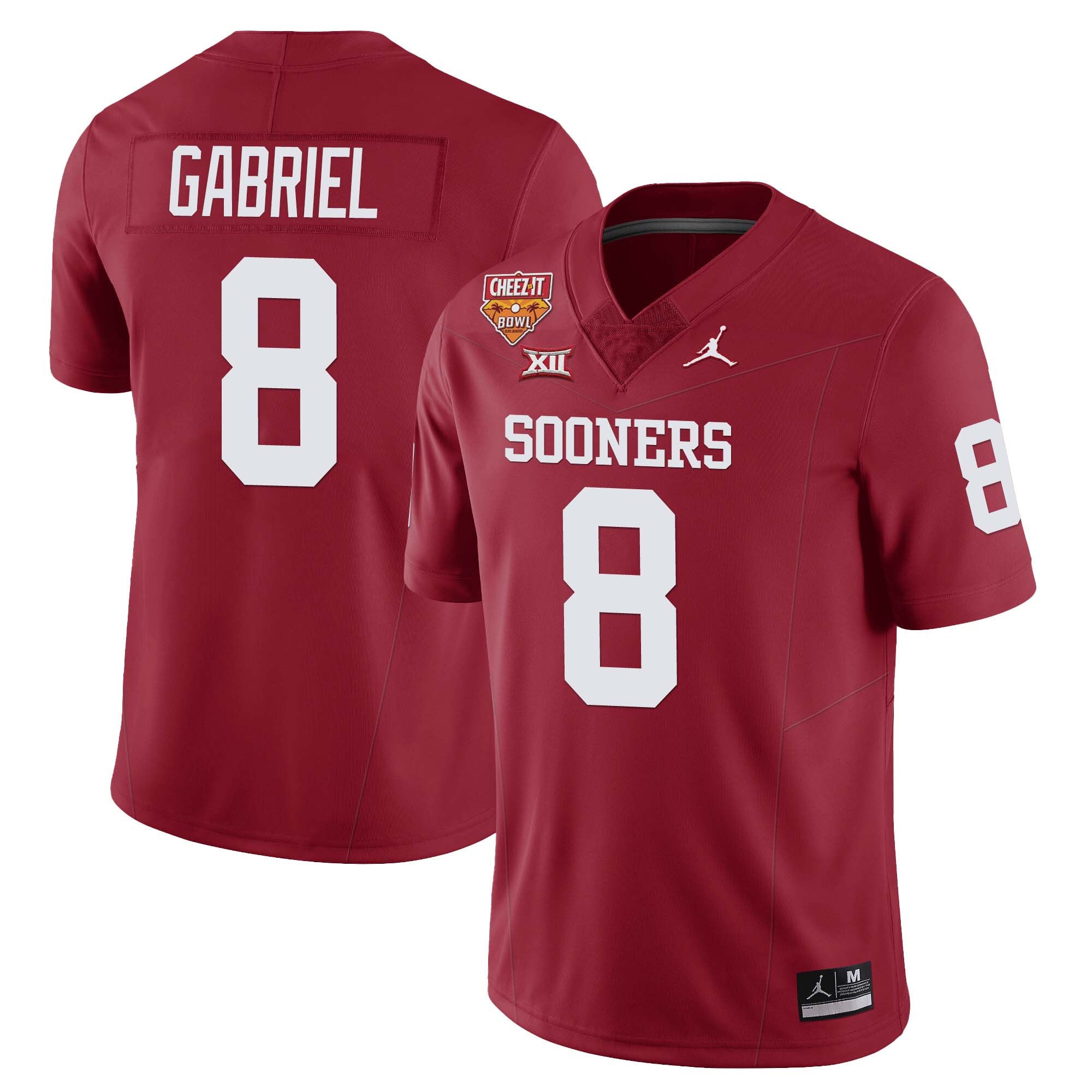 Men?s Oklahoma Sooners Football 2023 Collection All Stitched Jersey ? Cheez It Bowl