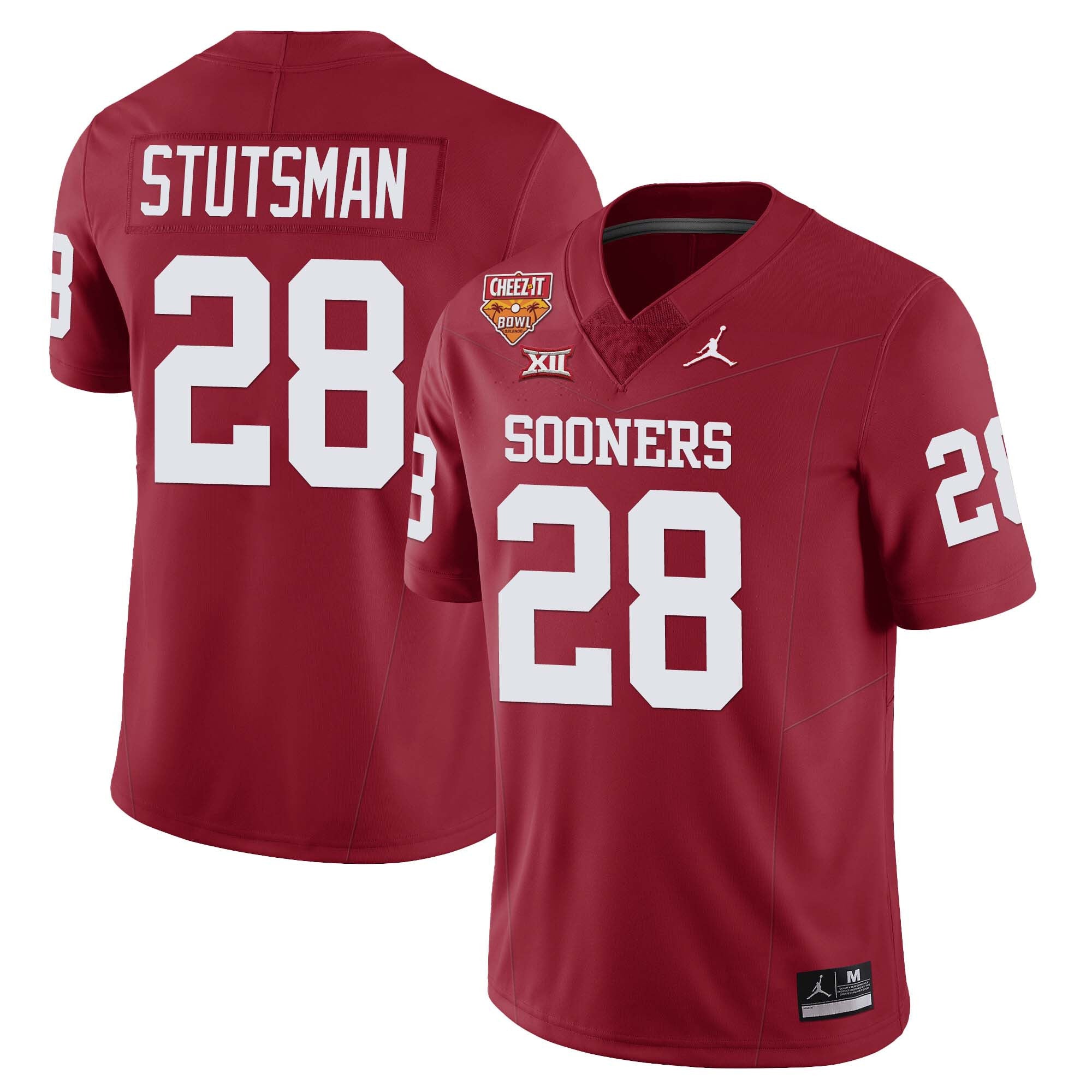 Men?s Oklahoma Sooners Football 2023 Collection All Stitched Jersey ? Cheez It Bowl