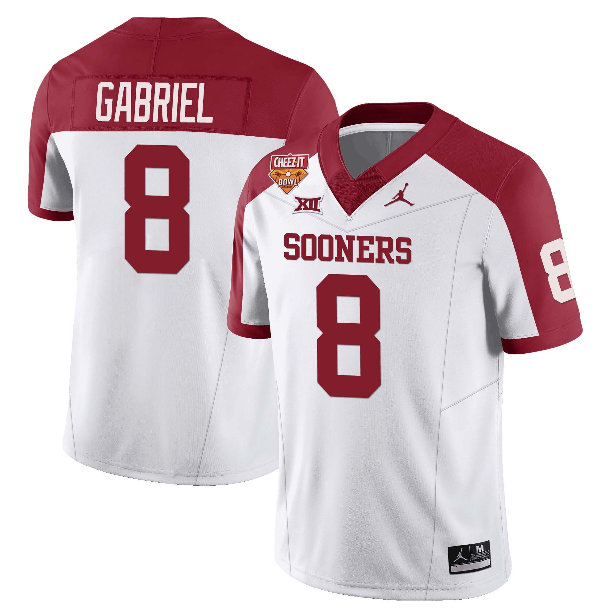 Men’s Oklahoma Sooners Football 2023 Collection All Stitched Jersey – Cheez It Bowl
