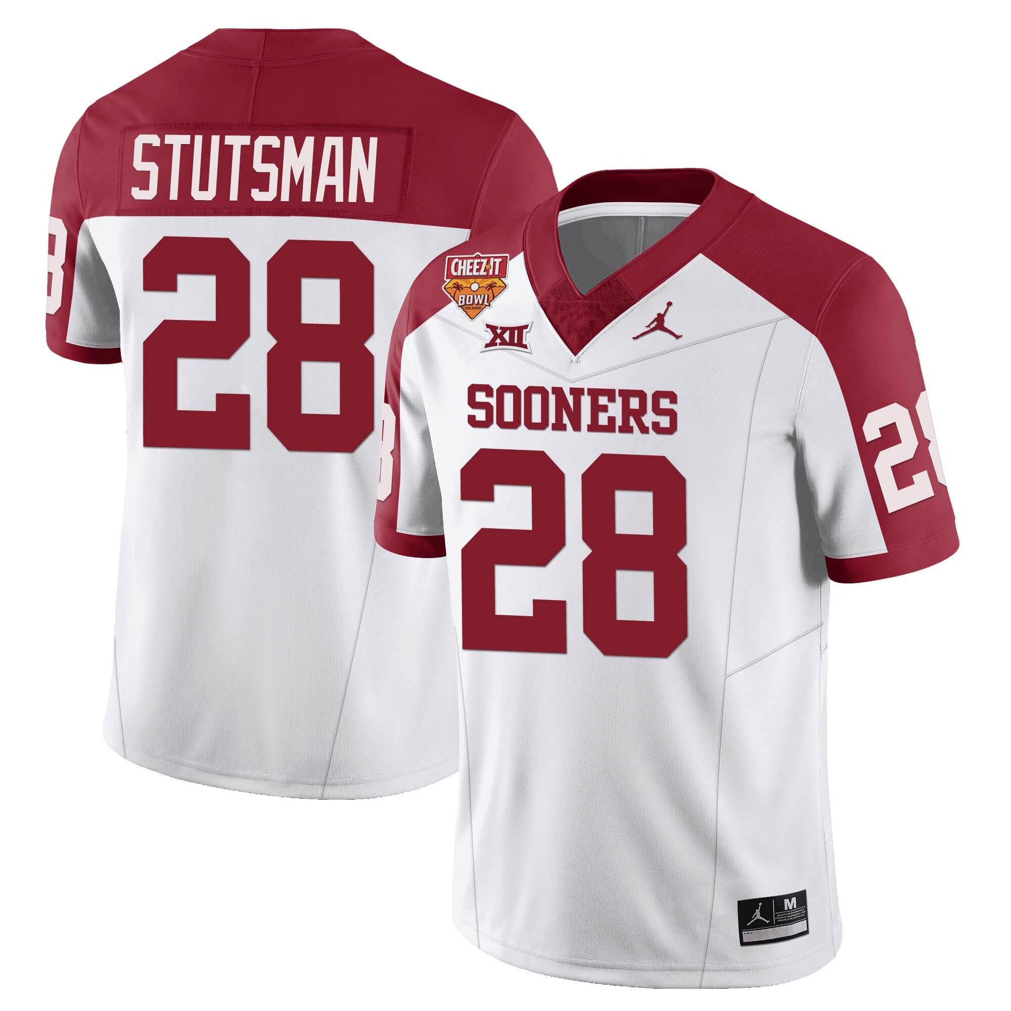 Men’s Oklahoma Sooners Football 2023 Collection All Stitched Jersey – Cheez It Bowl
