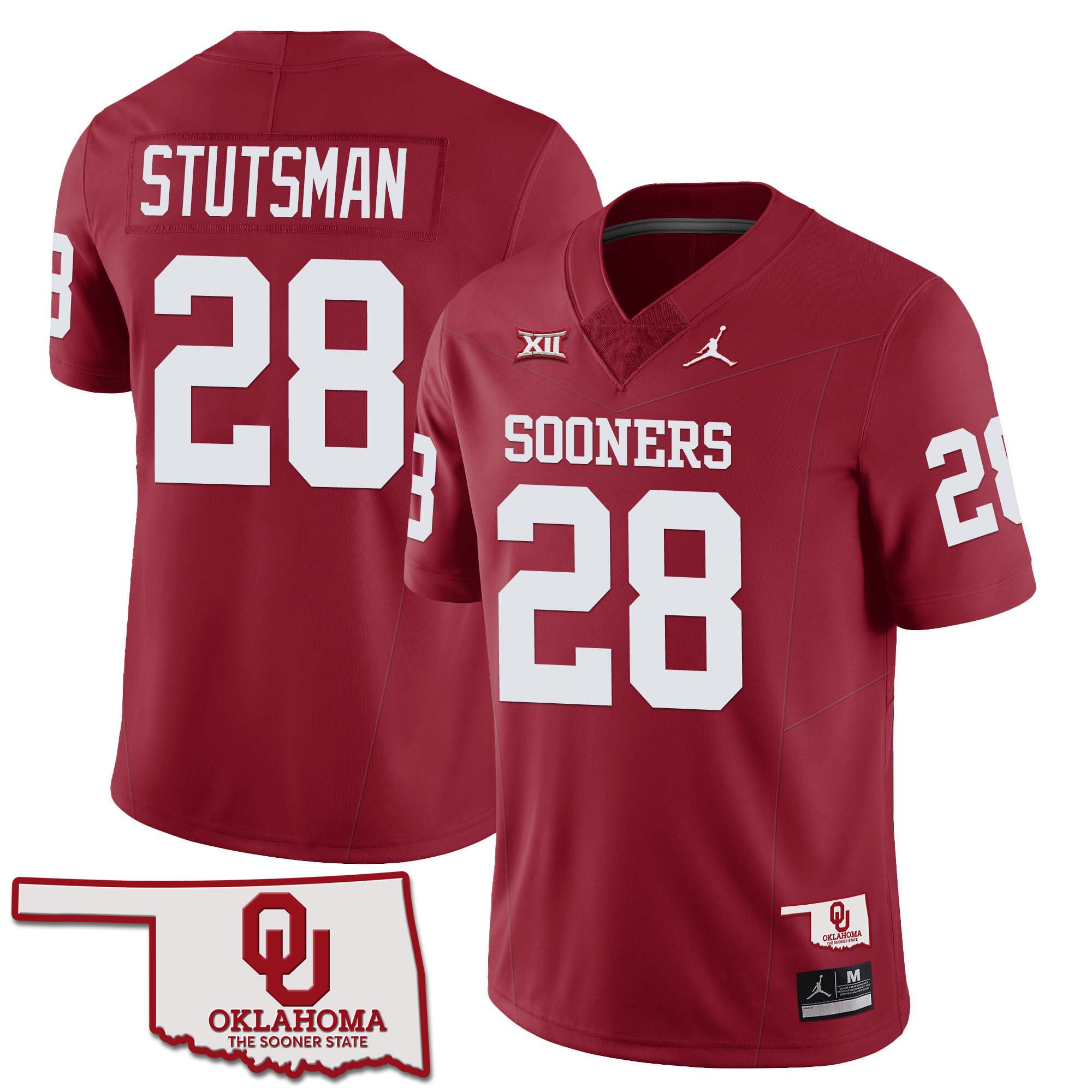 Men’s Oklahoma Sooners Football 2023 Collection All Stitched Jersey – Oklahoma State