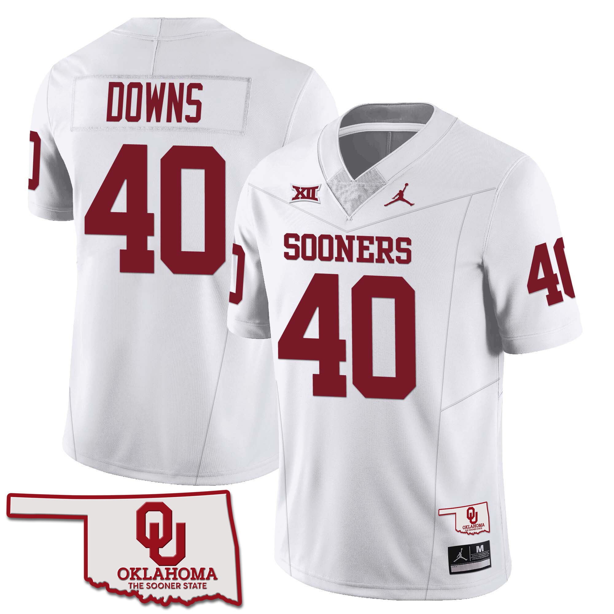 Men’s Oklahoma Sooners Football 2023 Collection All Stitched Jersey – Oklahoma State