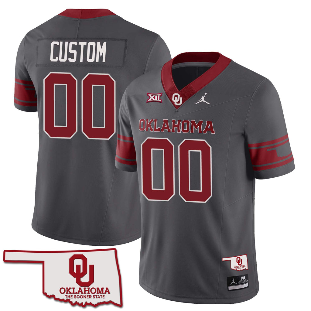 Men?s Oklahoma Sooners Football 2023 Collection All Stitched Jersey ? Oklahoma State