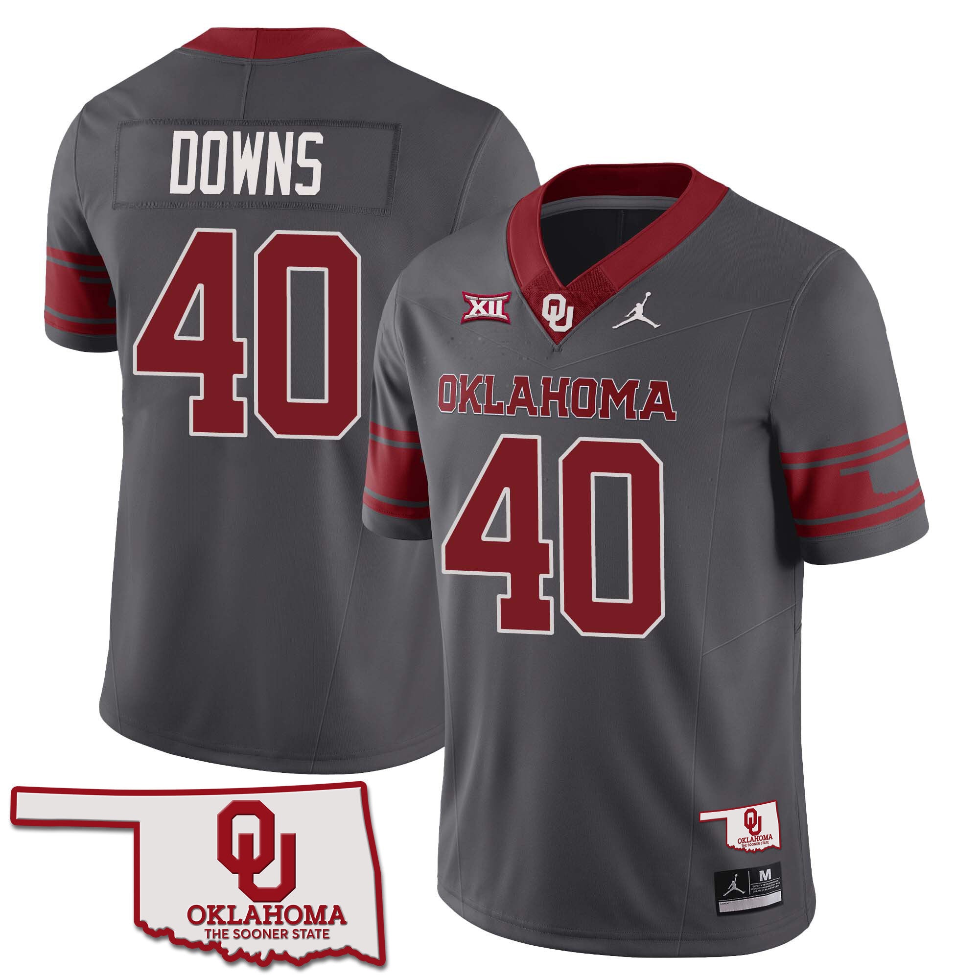 Men’s Oklahoma Sooners Football 2023 Collection All Stitched Jersey – Oklahoma State